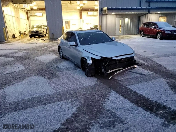2014 Infiniti Q50 with VIN JN1BV7AR2EM685346, listed as a Copart auction lot 85495204 with 131,730 mi miles and Non Repairable. Bid and sale history available at carsss.com. Image 13.