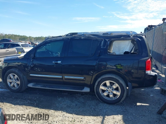 2011 Nissan Armada SV with VIN 5N1BA0ND0BN614873, listed as a IAAI auction lot 41739694 with 141,954 mi miles and . Bid and sale history available at DreamBid. Image 14.