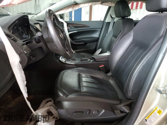 2016 Buick Regal with VIN 2G4GK5EX7G9102676, listed as a Copart auction lot 57868975 with 40,287 mi miles and Salvage title. Bid and sale history available at DreamBid. Image 7.