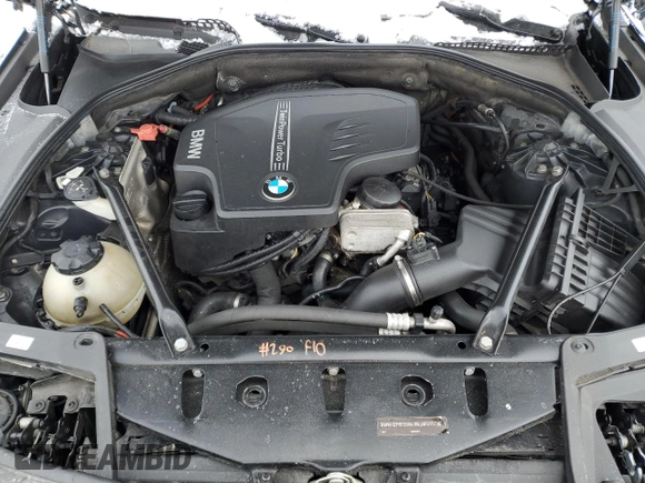 2014 BMW 5 Series 528i xDrive with VIN WBA5A7C58ED616092, listed as a Copart auction lot 43721255 with 145,367 mi miles and Clean title. Bid and sale history available at DreamBid. Image 11.