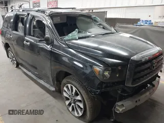 2016 Toyota Sequoia SR5 with VIN 5TDBW5G13GS130820, listed as a IAAI auction lot 41856320 with 1 mi miles. Bid and sale history available at carsss.com. Image 1.