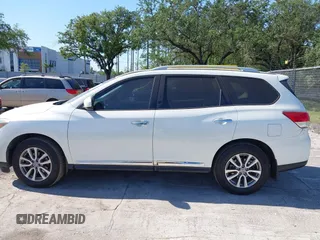 2015 Nissan Pathfinder SL with VIN 5N1AR2MN1FC608088, listed as a IAAI auction lot 42050710 with 102,532 mi miles and . Bid and sale history available at DreamBid. Image 14.