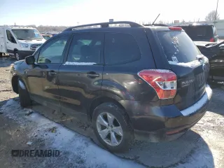 2015 Subaru Forester 2.5i with VIN JF2SJABC8FH574229, listed as a Copart auction lot 44624595 with 246,922 mi miles and Salvage title. Bid and sale history available at DreamBid. Image 2.