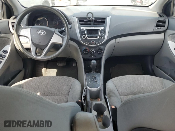 2014 Hyundai Accent GLS with VIN KMHCT4AE7EU638117, listed as a Copart auction lot 49816955 with 189,255 mi miles and Salvage Title. Bid and sale history available at carsss.com. Image 8.