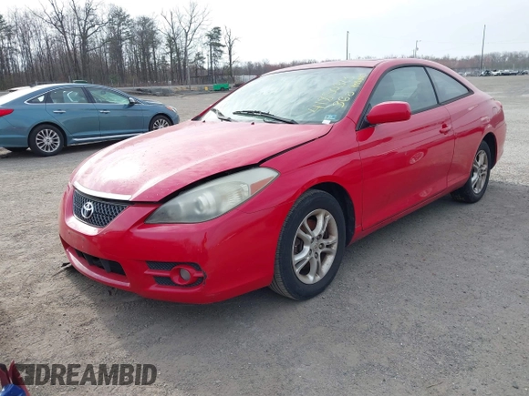 2007 Toyota Solara SE with VIN 4T1CE30P57U756984, listed as a IAAI auction lot 41850323 with 185,241 mi miles and . Bid and sale history available at carsss.com. Image 2.