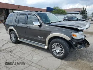 2006 Ford Explorer Eddie Bauer with VIN 1FMEU74EX6UA24764, listed as a Copart auction lot 55157275 with 162,220 mi miles and Clean title. Bid and sale history available at DreamBid. Image 4.