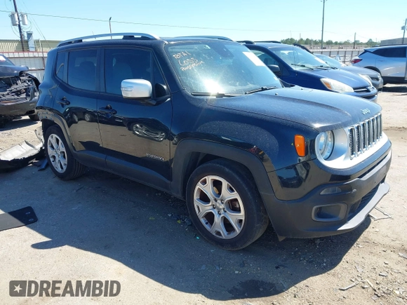 2017 Jeep Renegade Limited с VIN ZACCJADB1HPE51374, выставлен на аукционе IAAI как лот 41758004 с пробегом 134 274 миль миль и . История ставок и продаж доступна на DreamBid. Изображение 1.