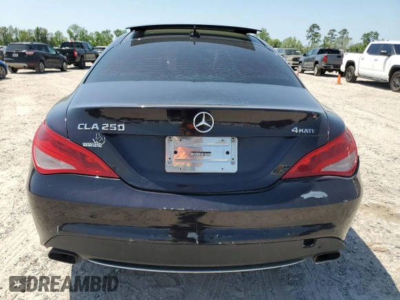 2016 Mercedes-Benz CLA 250 with VIN WDDSJ4GB8GN390045, listed as a Copart auction lot 52643505 with 125,300 mi miles and Clean title. Bid and sale history available at DreamBid. Image 6.