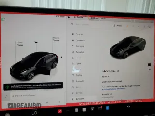 2023 Tesla Model 3 z VIN 5YJ3E1EA1PF450693, wystawiony jako Copart lot #63134005 z przebiegiem 65 116 mil mil oraz Czysty tytuł • Clean title. Historia ofert i sprzedaży dostępna na DreamBid. Obrazek 9.