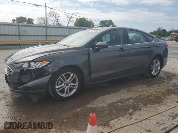 2018 Ford Fusion SE с VIN 3FA6P0HD3JR231639, выставлен на аукционе Copart как лот 59798395 с пробегом 121 368 миль миль и Списание • Salvage title. История ставок и продаж доступна на DreamBid. Изображение 1.