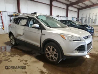 2016 Ford Escape Titanium with VIN 1FMCU9J9XGUC49553, listed as a Copart auction lot 54850245 with Not Provided miles and Salvage Title. Bid and sale history available at DreamBid. Image 4.