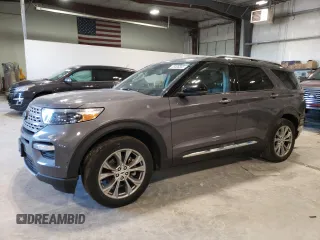 2022 Ford Explorer Limited with VIN 1FMSK8FH3NGB18679, listed as a Copart auction lot 88406865 with 68,109 mi miles and Salvage Title. Bid and sale history available at carsss.com. Image 1.