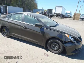 2011 Hyundai Sonata GLS with VIN 5NPEB4AC8BH107237, listed as a IAAI auction lot 42082252 with 168,246 mi miles. Bid and sale history available at carsss.com. Image 1.