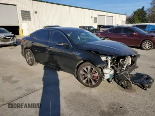 2016 Kia Optima SX Turbo with VIN 5XXGW4L21GG064414, listed as a Copart auction lot 88522155 with 106,023 mi miles and Salvage Title. Bid and sale history available at carsss.com. Image 4.