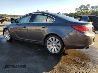 2011 Buick Regal CXL Turbo TO7 with VIN W04G15GV5B1101973, listed as a Copart auction lot 89222875 with 183,069 mi miles and Salvage Title. Bid and sale history available at carsss.com. Image 2.