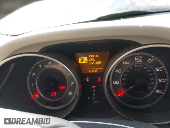 2008 Acura MDX with VIN 2HNYD28278H527107, listed as a IAAI auction lot 41861581 with 214,725 mi miles and . Bid and sale history available at DreamBid. Image 7.