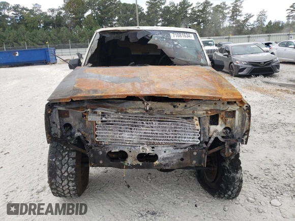 1992 Jeep Cherokee SE with VIN 1J4FJ28S1NL154354, listed as a Copart auction lot 71081634 with 0 mi miles and Salvage Title. Bid and sale history available at carsss.com. Image 5.