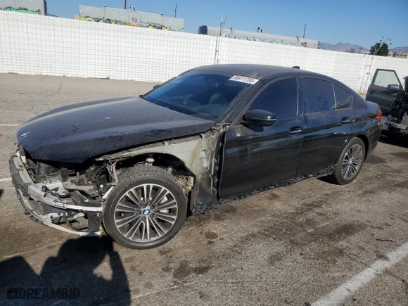 2017 BMW 5 Series 530i with VIN WBAJA5C33HG895276, listed as a Copart auction lot 88411755 with 69,953 mi miles and Salvage Title. Bid and sale history available at carsss.com. Image 1.