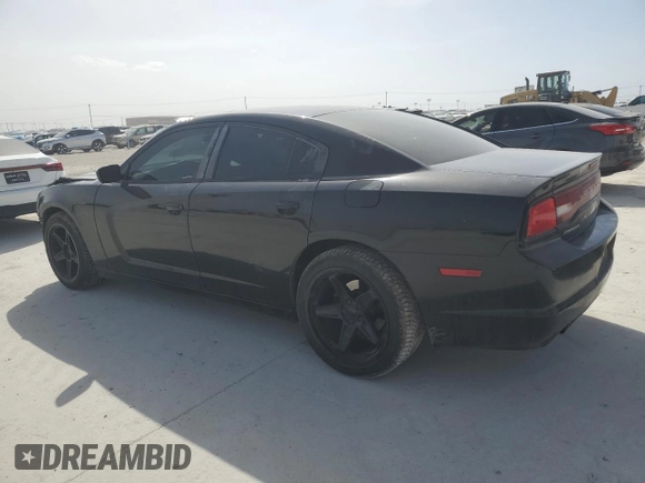 2014 Dodge Charger SE with VIN 2C3CDXBG7EH314658, listed as a Copart auction lot 48160235 with 161,599 mi miles and Salvage Title. Bid and sale history available at carsss.com. Image 2.