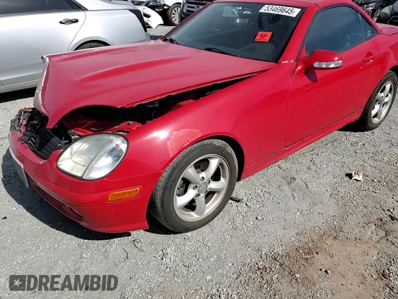 2001 Mercedes-Benz SLK 230/320 с VIN WDBKK65F01F214146, выставлен на аукционе Copart как лот 53469645 с пробегом 88 119 миль миль и Списание • Salvage title. История ставок и продаж доступна на DreamBid. Изображение 11.