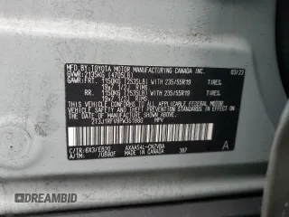 2023 Toyota RAV4 Adventure with VIN 2T3J1RFV8PW361880, listed as a Copart auction lot 42725665 with 0 mi miles and Salvage Title. Bid and sale history available at carsss.com. Image 13.