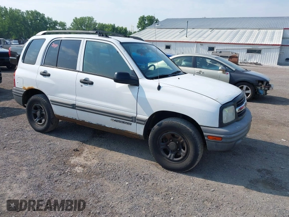 2003 Chevrolet Tracker z VIN 2CNBJ13C236911259, wystawiony jako IAAI lot #42447129 z przebiegiem 122 370 mil mil oraz . Historia ofert i sprzedaży dostępna na DreamBid. Obrazek 1.