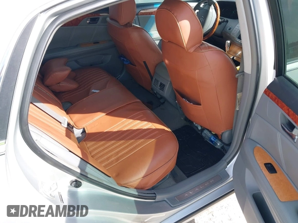 2006 Toyota Avalon XL with VIN 4T1BK36B76U070735, listed as a IAAI auction lot 41696042 with 227,485 mi miles and . Bid and sale history available at DreamBid. Image 8.