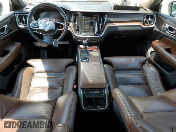 2021 Volvo S60 Inscription with VIN 7JRA22TL4MG091935, listed as a Copart auction lot 65112034 with 53,732 mi miles and Salvage Title. Bid and sale history available at carsss.com. Image 8.