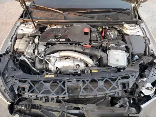 2021 Mercedes-Benz CLA with VIN W1K5J5BBXMN186708, listed as a Copart auction lot 83515554 with 54,574 mi miles and Salvage Title. Bid and sale history available at carsss.com. Image 12.