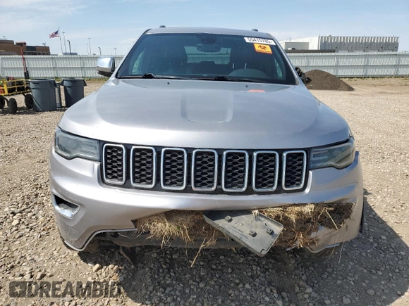 2017 Jeep Grand Cherokee Limited with VIN 1C4RJFBG3HC958495, listed as a Copart auction lot 55415785 with 168,387 mi miles and Salvage title. Bid and sale history available at DreamBid. Image 5.