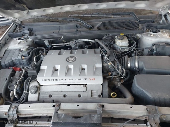 2003 Cadillac DeVille DTS with VIN 1G6KF57943U114611, listed as a IAAI auction lot 41661350 with 160,762 mi miles. Bid and sale history available at carsss.com. Image 10.