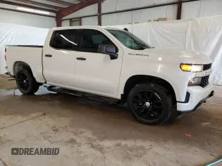2020 Chevrolet Silverado 1500 Custom with VIN 3GCPWBEH0LG206037, listed as a Copart auction lot 50879765 with 85,867 mi miles and Clean Title. Bid and sale history available at carsss.com. Image 4.