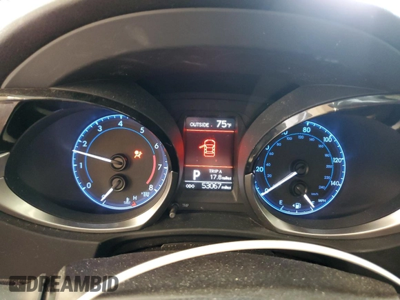 2016 Toyota Corolla L with VIN 2T1BURHE5GC557312, listed as a Copart auction lot 60713575 with 53,067 mi miles and Salvage title. Bid and sale history available at DreamBid. Image 9.
