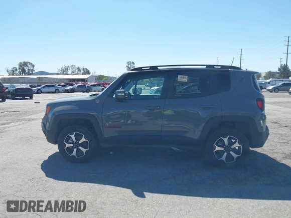 2021 Jeep Renegade Trailhawk with VIN ZACNJDC11MPN25564, listed as a IAAI auction lot 41724864 with 70,774 mi miles and . Bid and sale history available at DreamBid. Image 14.