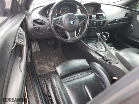 2004 BMW 6 Series 645Ci with VIN WBAEK73424B322248, listed as a Copart auction lot 53040994 with 134,604 mi miles and Salvage Title. Bid and sale history available at carsss.com. Image 8.
