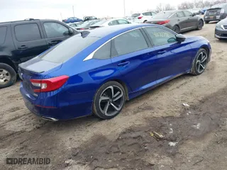 2022 Honda Accord Sedan Sport SE with VIN 1HGCV1F46NA009299, listed as a IAAI auction lot 41172798 with 65,128 mi miles. Bid and sale history available at carsss.com. Image 4.