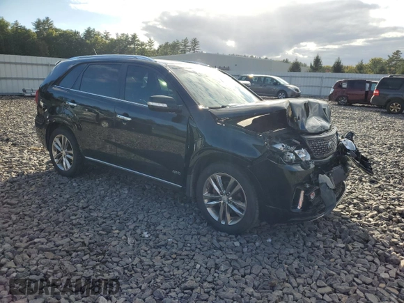 2015 Kia Sorento SX Limited with VIN 5XYKWDA75FG640282, listed as a Copart auction lot 73788784 with 105,519 mi miles and Salvage Title. Bid and sale history available at carsss.com. Image 4.