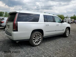 2019 Cadillac Escalade ESV Premium Luxury z VIN 1GYS4JKJXKR268636, wystawiony jako Copart lot #58922025 z przebiegiem 137 285 mil mil oraz Szkoda całkowita • Salvage title. Historia ofert i sprzedaży dostępna na DreamBid. Obrazek 3.
