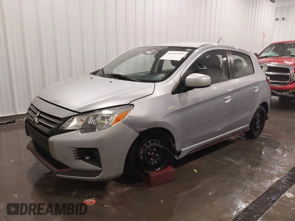 2022 Mitsubishi Mirage ES z VIN ML32AUHJ4NH007491, wystawiony jako IAAI lot #41641405 z przebiegiem 37 322 mil mil oraz . Historia ofert i sprzedaży dostępna na DreamBid. Obrazek 6.