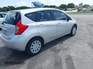 2015 Nissan Note S with VIN 3N1CE2CP3FL425195, listed as a IAAI auction lot 42510215 with 63,760 mi miles and . Bid and sale history available at DreamBid. Image 4.