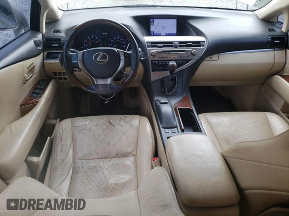 2013 Lexus RX 350 with VIN 2T2ZK1BA1DC097584, listed as a Copart auction lot 50697475 with 214,594 mi miles and Salvage Title. Bid and sale history available at DreamBid. Image 8.