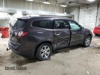 2015 Chevrolet Traverse LT with VIN 1GNKVGKD8FJ170278, listed as a Copart auction lot 57712515 with 61,529 mi miles and Non repairable. Bid and sale history available at DreamBid. Image 3.