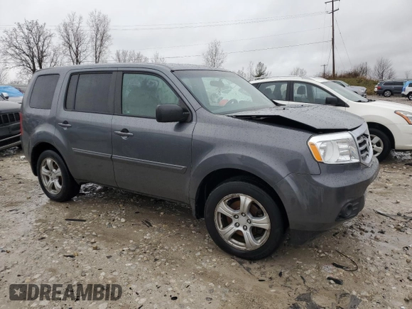 2012 Honda Pilot LX with VIN 5FNYF4H25CB502037, listed as a Copart auction lot 51258925 with 184,644 mi miles and Clean Title. Bid and sale history available at carsss.com. Image 4.