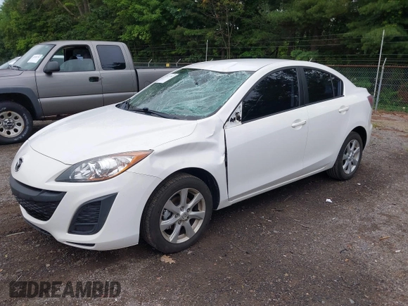 2011 Mazda 3 i Touring with VIN JM1BL1VF1B1426599, listed as a IAAI auction lot 42673787 with 182,861 mi miles and . Bid and sale history available at DreamBid. Image 2.