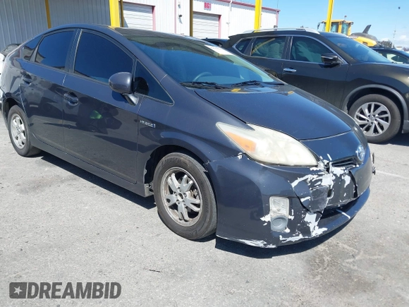 2011 Toyota Prius I with VIN JTDKN3DU1B1462668, listed as a IAAI auction lot 41939046 with 28,401 mi miles and . Bid and sale history available at DreamBid. Image 1.