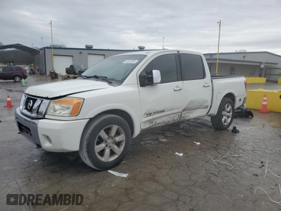 2009 Nissan Titan LE with VIN 1N6BA07D29N307293, listed as a Copart auction lot 42813355 with 259,046 mi miles and Salvage Title. Bid and sale history available at carsss.com. Image 1.