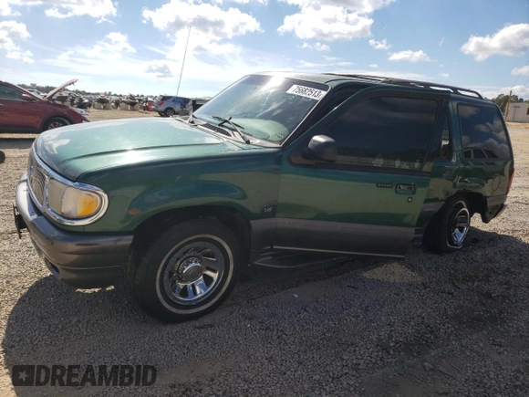 2000 Mercury Mountaineer z VIN 4M2ZU66P1YUJ05468, wystawiony jako Copart lot #75682513 z przebiegiem 211 748 mil mil oraz Szkoda całkowita • Salvage title. Historia ofert i sprzedaży dostępna na DreamBid. Obrazek 1.