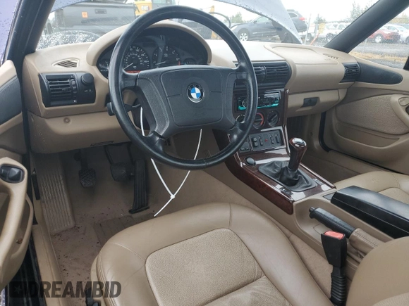 1997 BMW 3 Series 2.8L with VIN 4USCJ3323VLC01239, listed as a Copart auction lot 70821354 with 80,690 mi miles and Salvage Title. Bid and sale history available at carsss.com. Image 8.