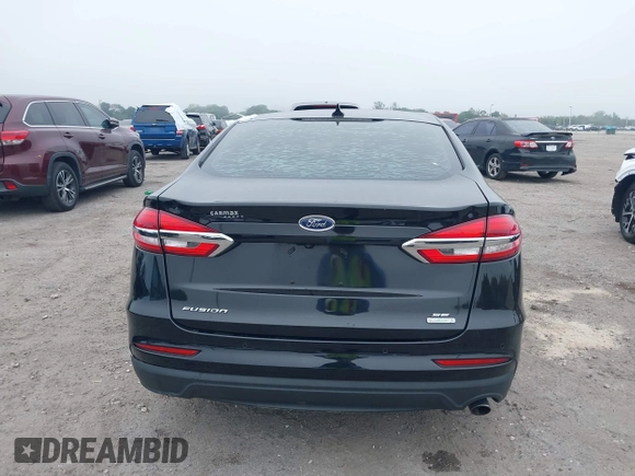 2019 Ford Fusion SE with VIN 3FA6P0HD8KR203627, listed as a IAAI auction lot 41868827 with 78,179 mi miles. Bid and sale history available at carsss.com. Image 6.