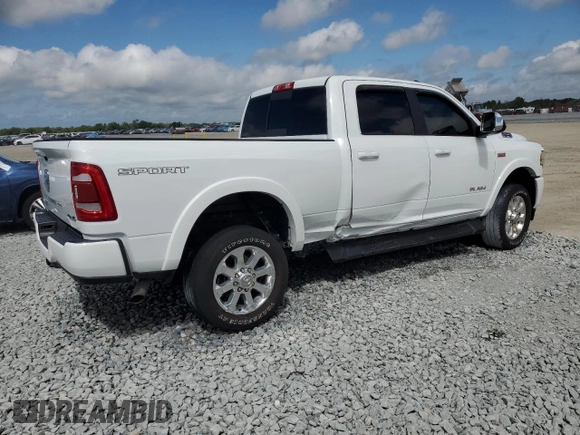 2022 Ram 2500 Laramie z VIN 3C6UR5FJ7NG229712, wystawiony jako Copart lot #51058115 z przebiegiem 36 094 mil mil oraz Szkoda całkowita • Salvage title. Historia ofert i sprzedaży dostępna na DreamBid. Obrazek 3.